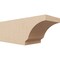 Ekena Millwork 6in. W x 6in. H x 16in. L Moab Woodgrain TimberThane Rafter Tail, Primed Tan RFTUR06X06X16MOARCPR - alternate 1